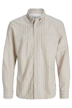 Camisa oxford slim fit