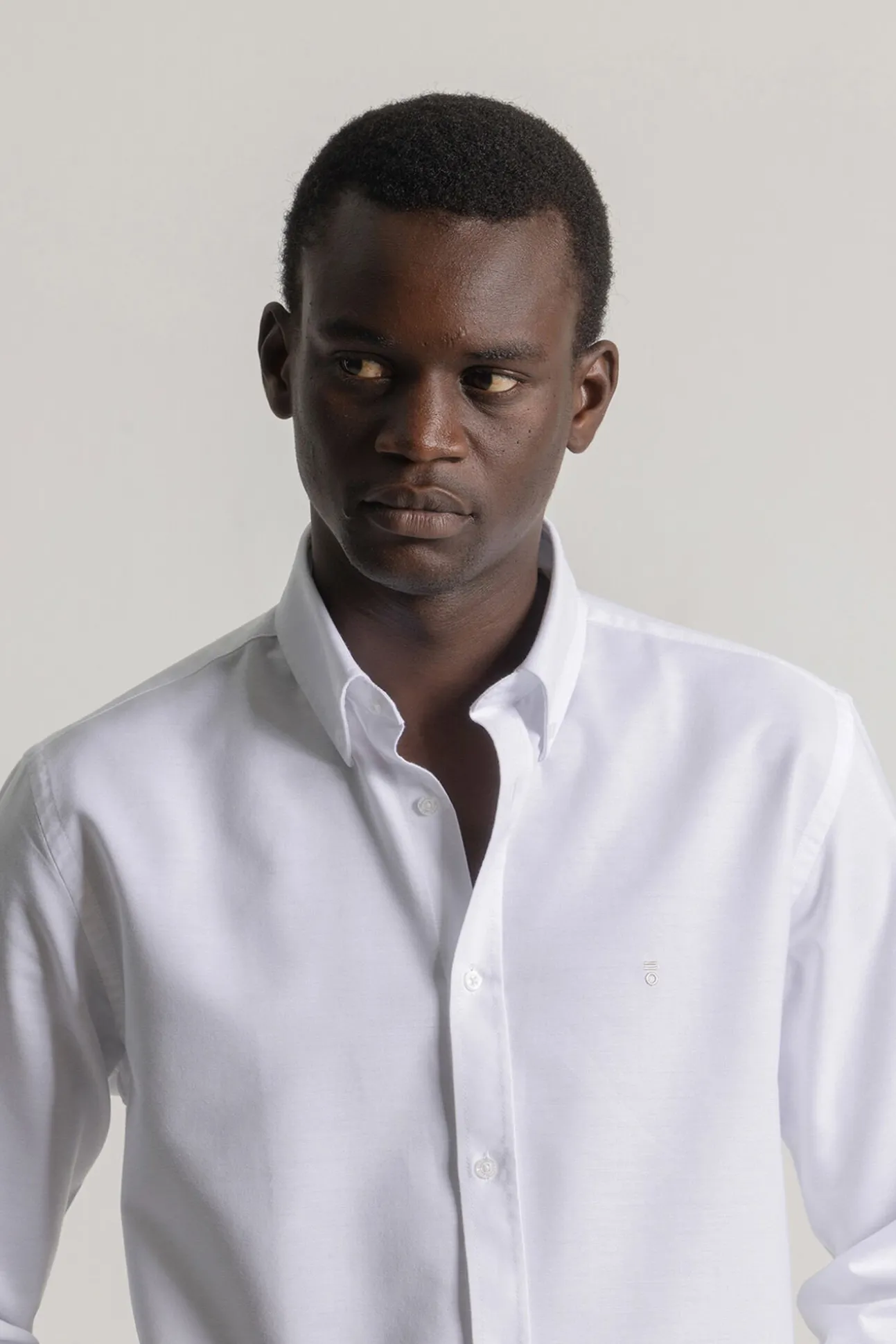 Camisa oxford slim fit