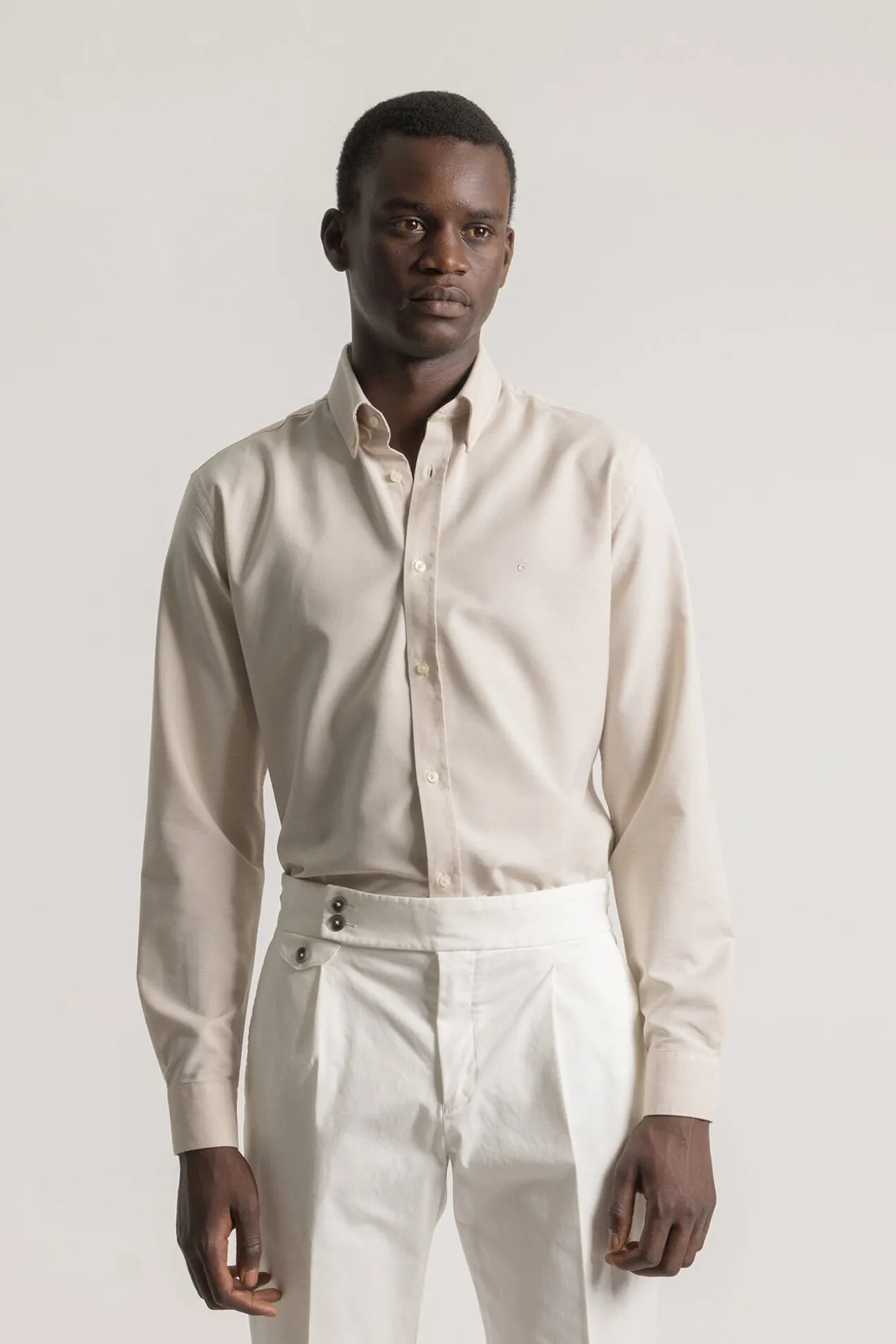 Camisa oxford slim fit