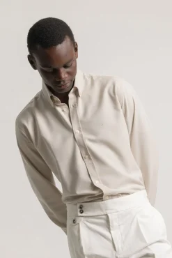 Camisa oxford slim fit