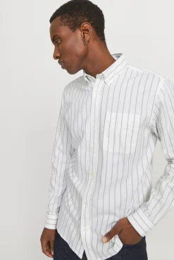 Camisa oxford slim fit