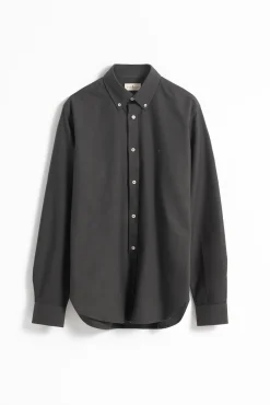 Camisa oxford slim fit algodón