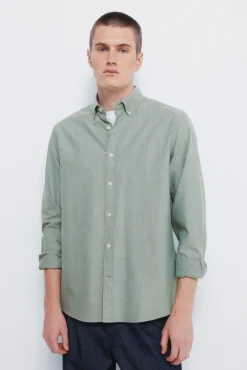 Camisa oxford tencel