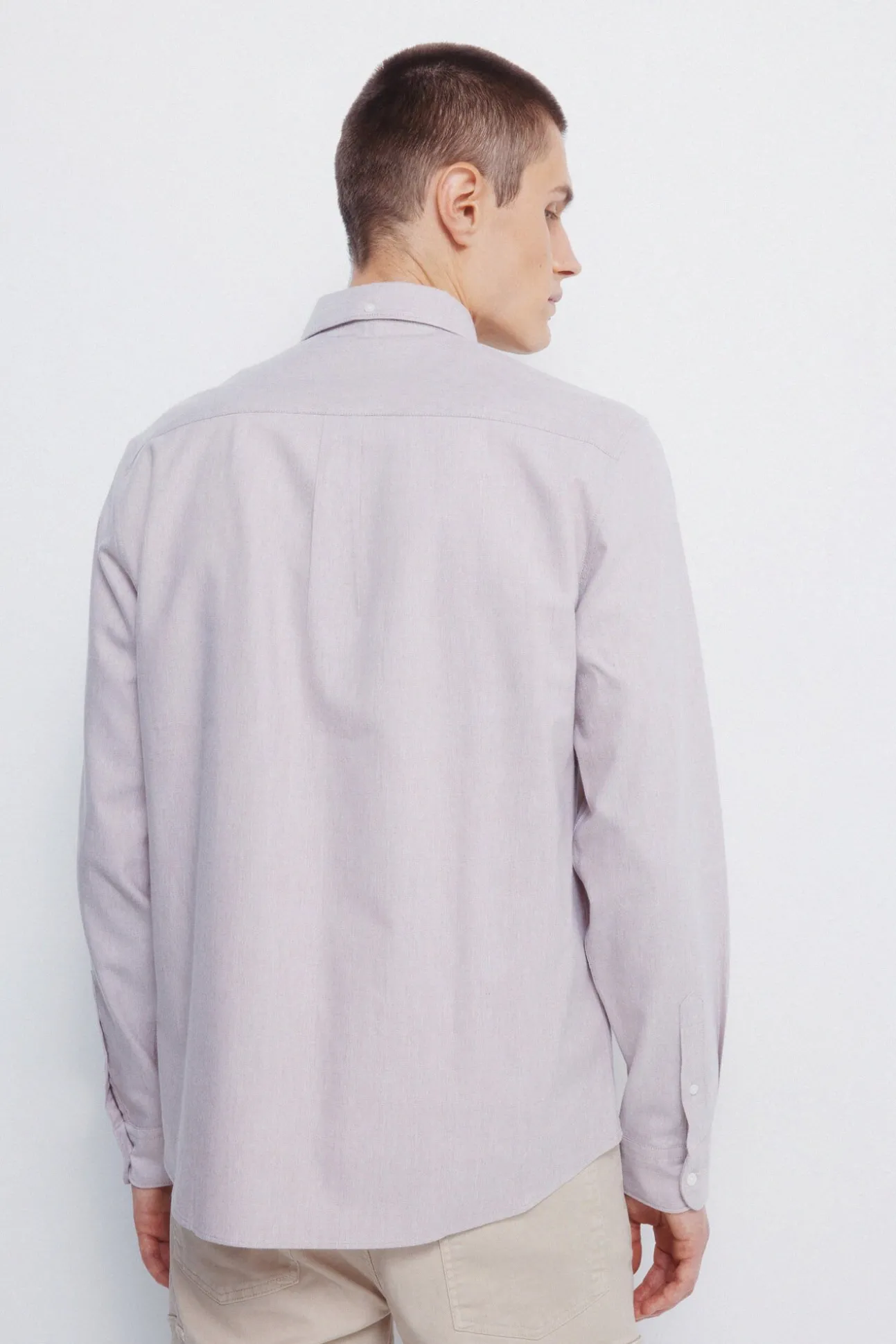 Camisa oxford tencel