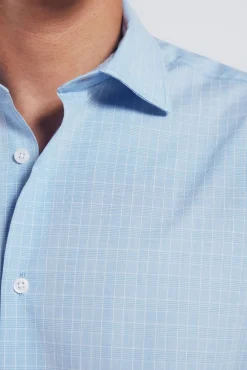 Camisa popelín cuadros