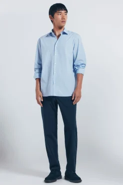 Camisa popelín cuadros