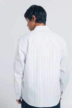 Camisa popelín rayas