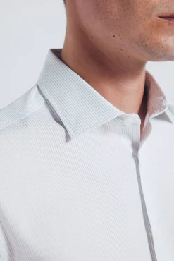 Camisa popelín rayas