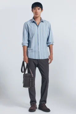 Camisa popelín rayas