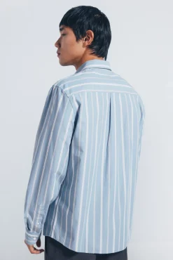 Camisa popelín rayas