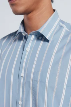 Camisa popelín rayas