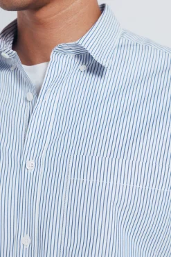 Camisa popelín rayas