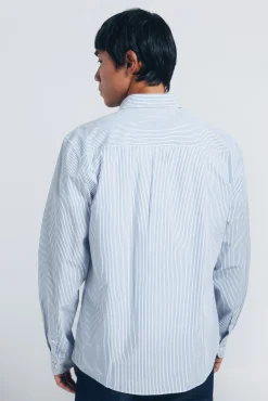 Camisa popelín rayas