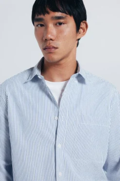 Camisa popelín rayas