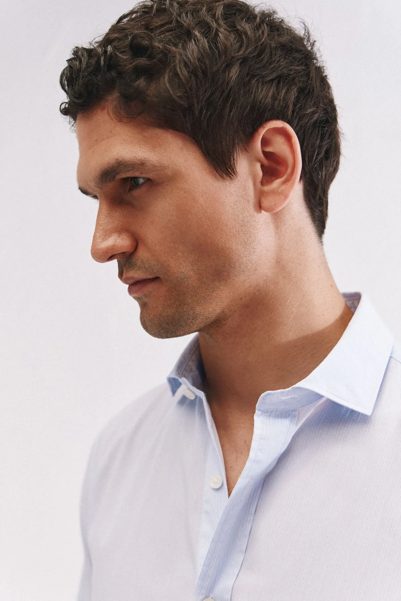 Camisa rayas algodón