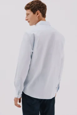 Camisa rayas algodón tencel