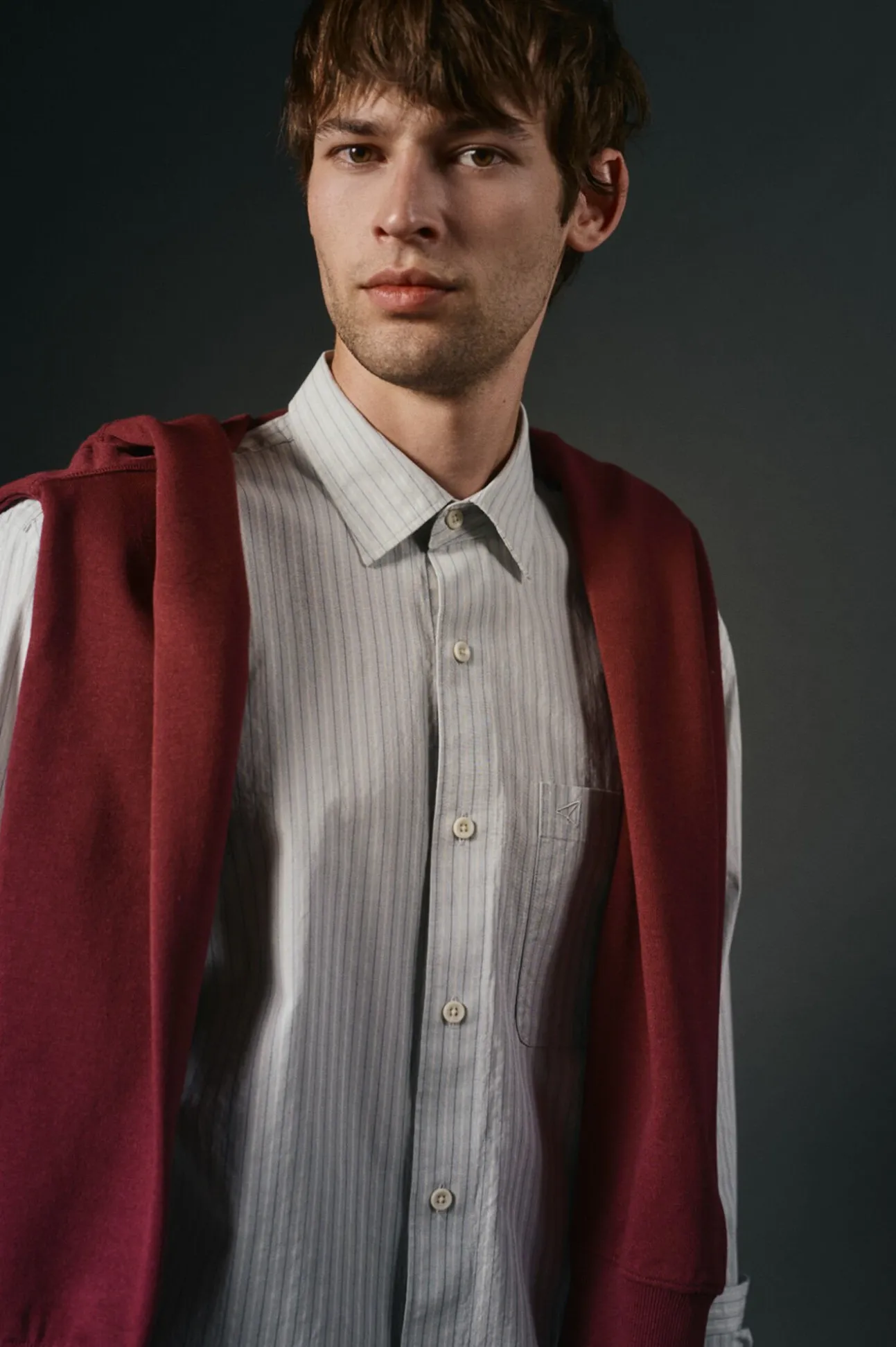 Camisa rayas estructura