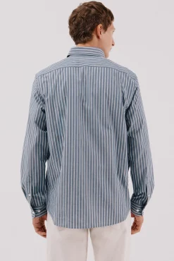 Camisa rayas popelín