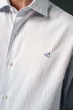 Camisa rayas popelín