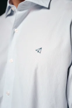 Camisa rayas popelín