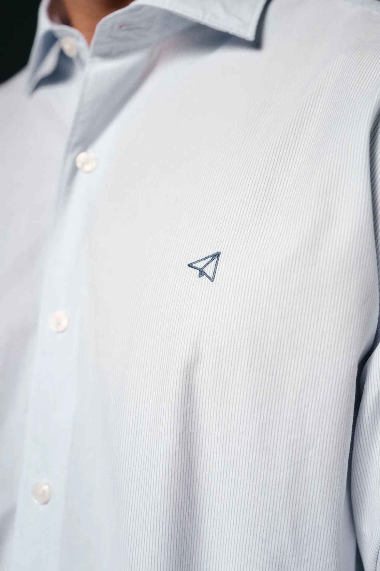 Camisa rayas popelín