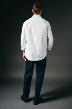 Camisa rayas popelín