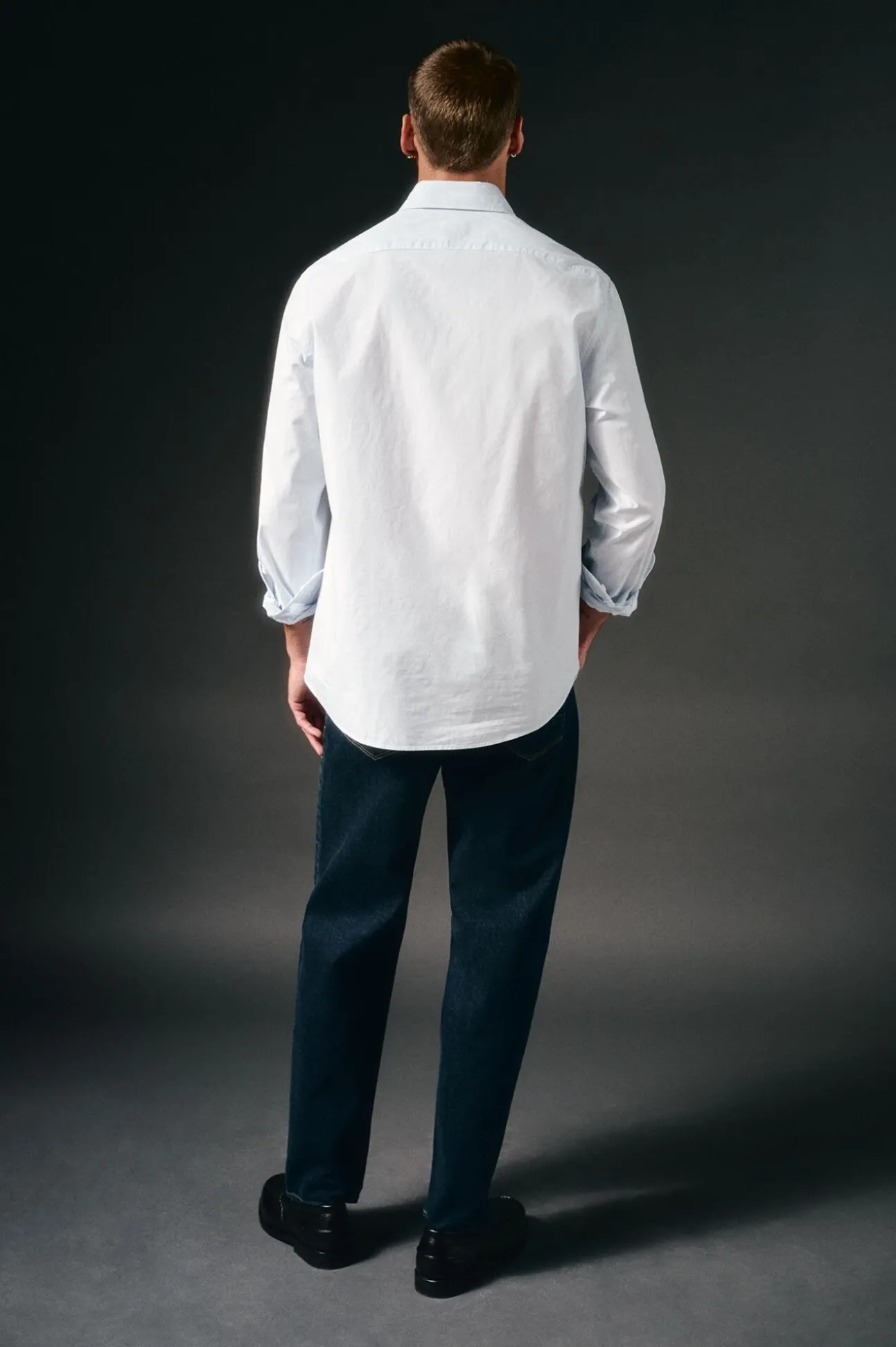 Camisa rayas popelín