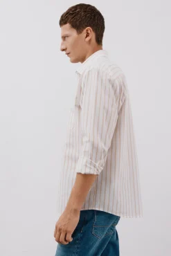 Camisa rayas popelín