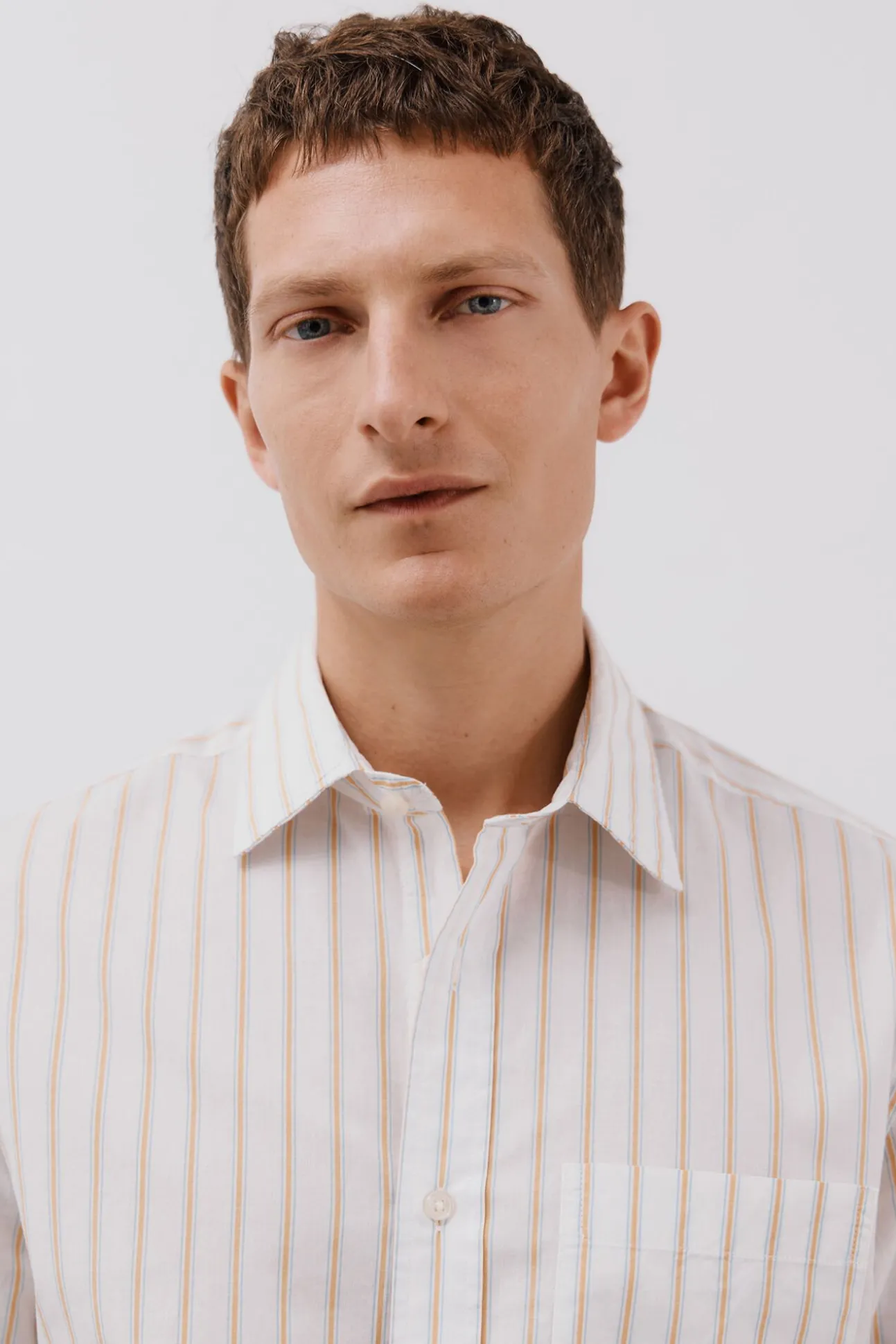 Camisa rayas popelín