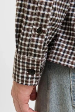 Camisa regular fit cuadros