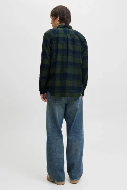 Camisa regular fit cuadros