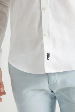 Camisa Slim Fit Oxford