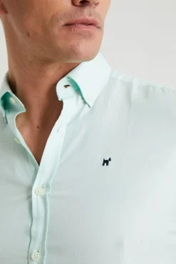 Camisa Slim Fit Oxford