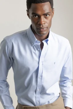 Camisa slim fit pata de gallo