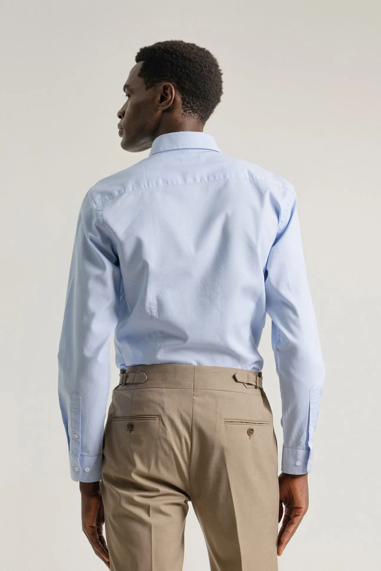 Camisa slim fit pata de gallo