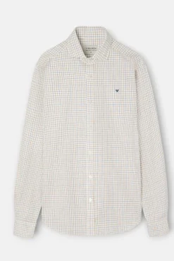 Camisa sport cuadro bicolor