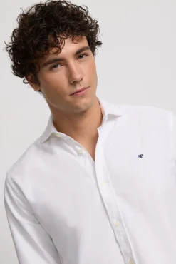 Camisa sport oxford cutaway