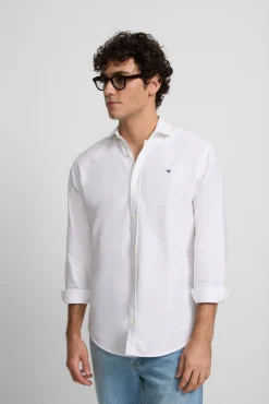 Camisa sport oxford cutaway