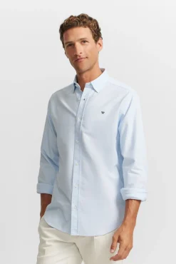 Camisa sport oxford cutaway