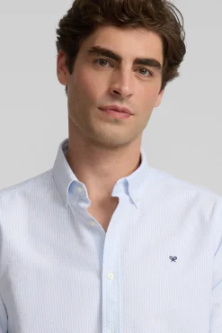 Camisa sport oxford rayas