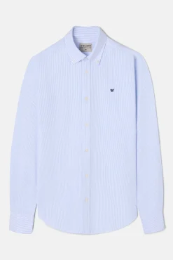 Camisa sport oxford rayas