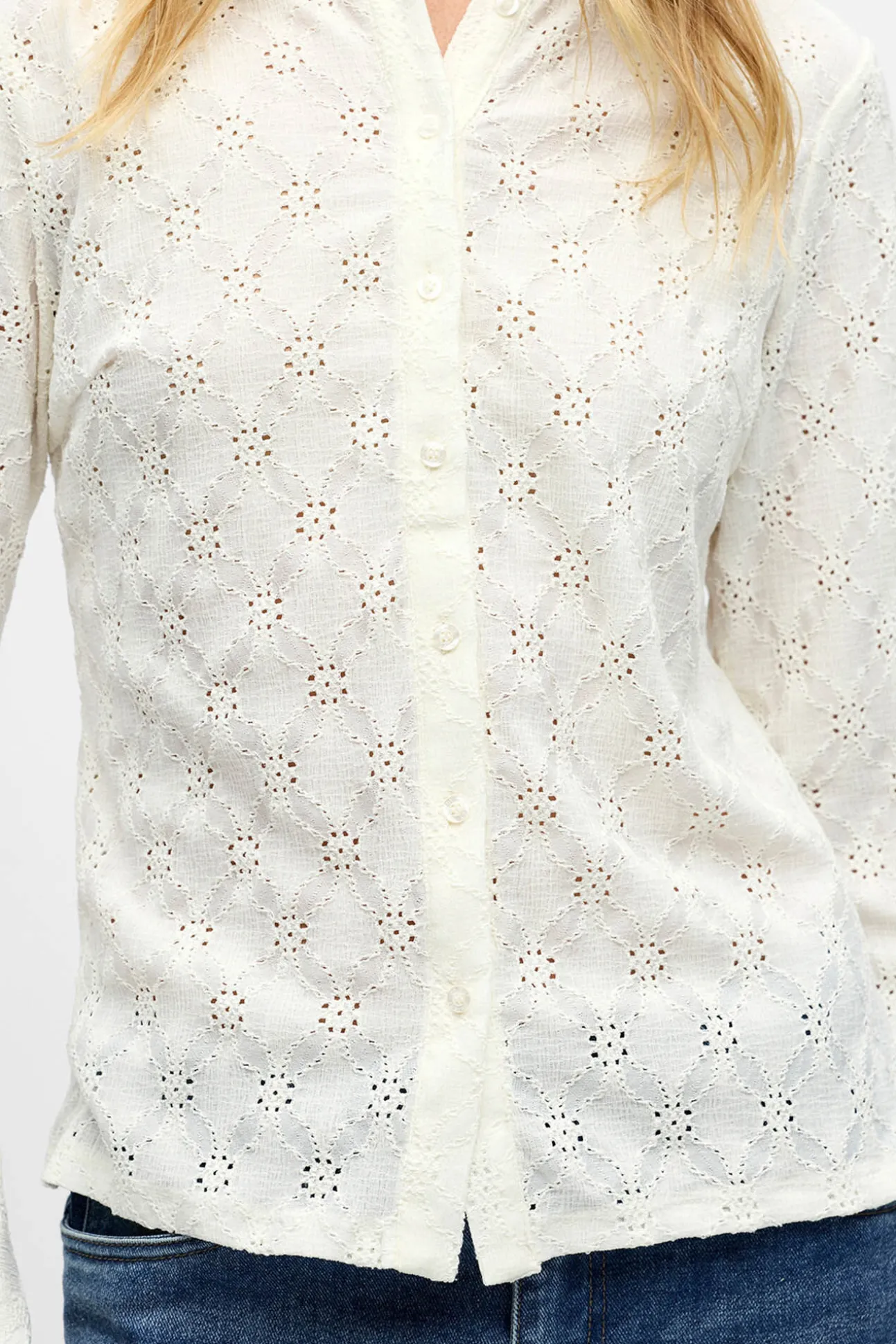 Camisa tejido bordado