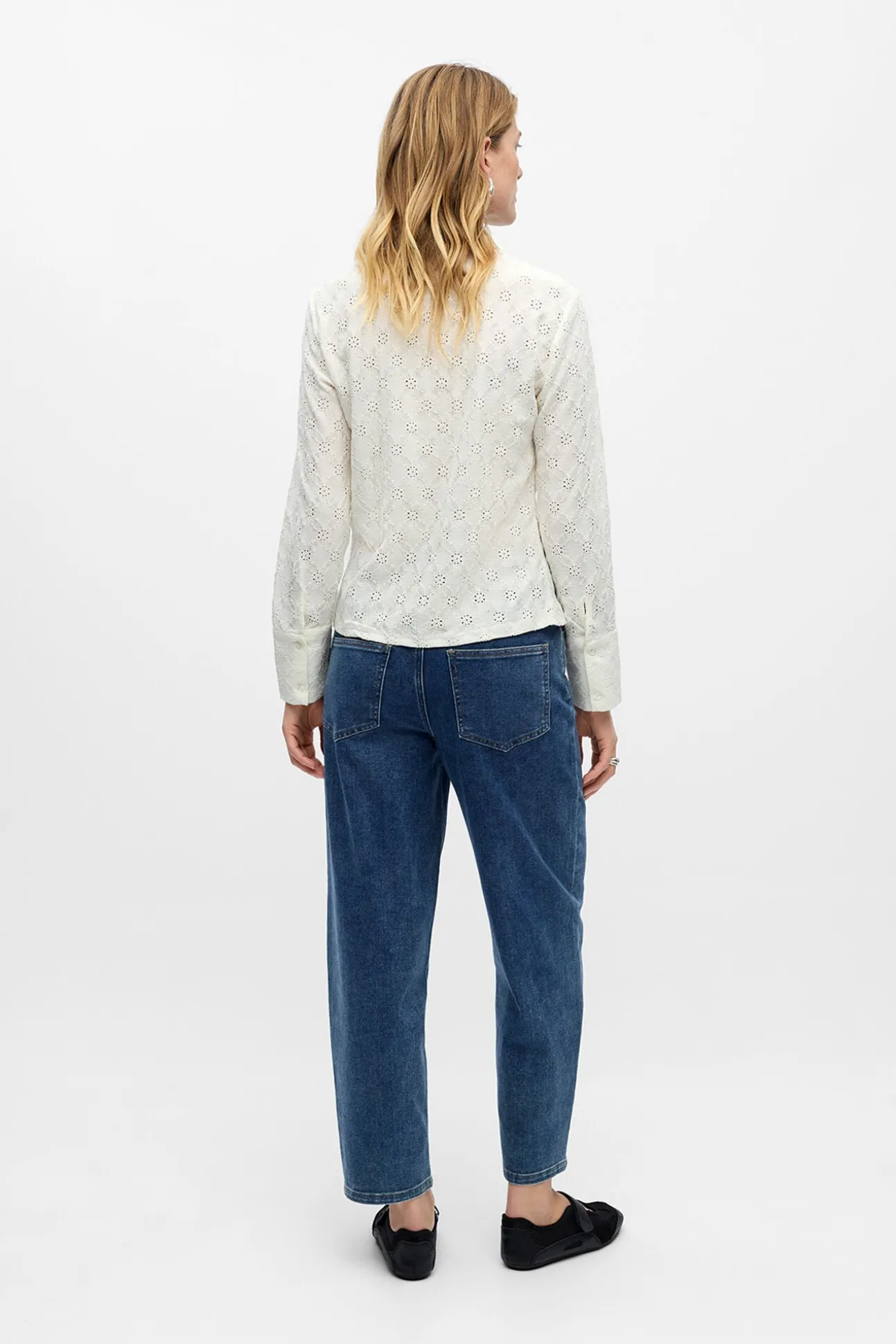 Camisa tejido bordado