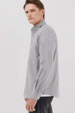 Camisa twill cuadros