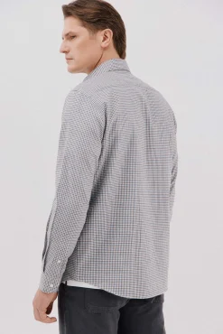 Camisa twill cuadros