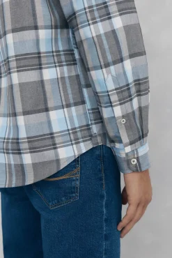 Camisa twill cuadros