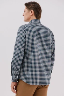 Camisa twill cuadros