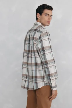 Camisa twill cuadros