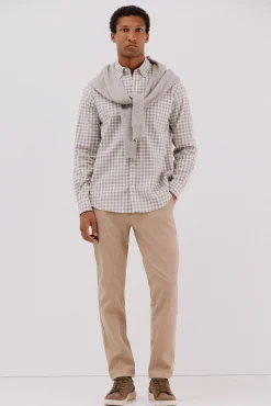 Camisa twill cuadros