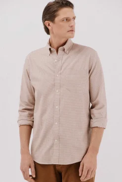 Camisa twill cuadros